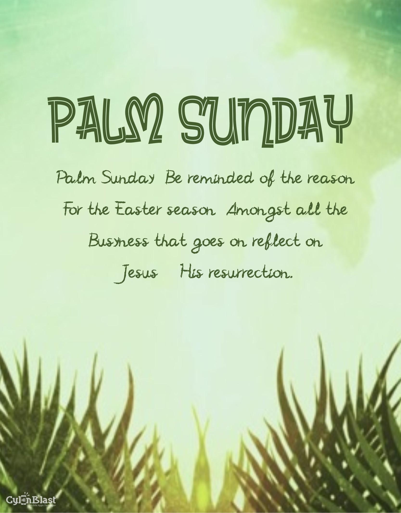 Bible Verses Palm Sunday Quotes
