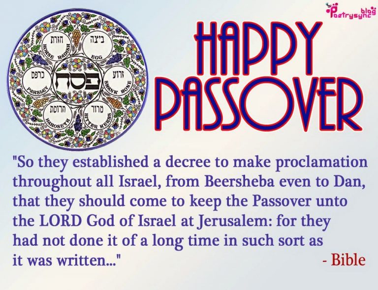 2023 Passover Greetings Images Wishes To Friends, Family, Loved Ones