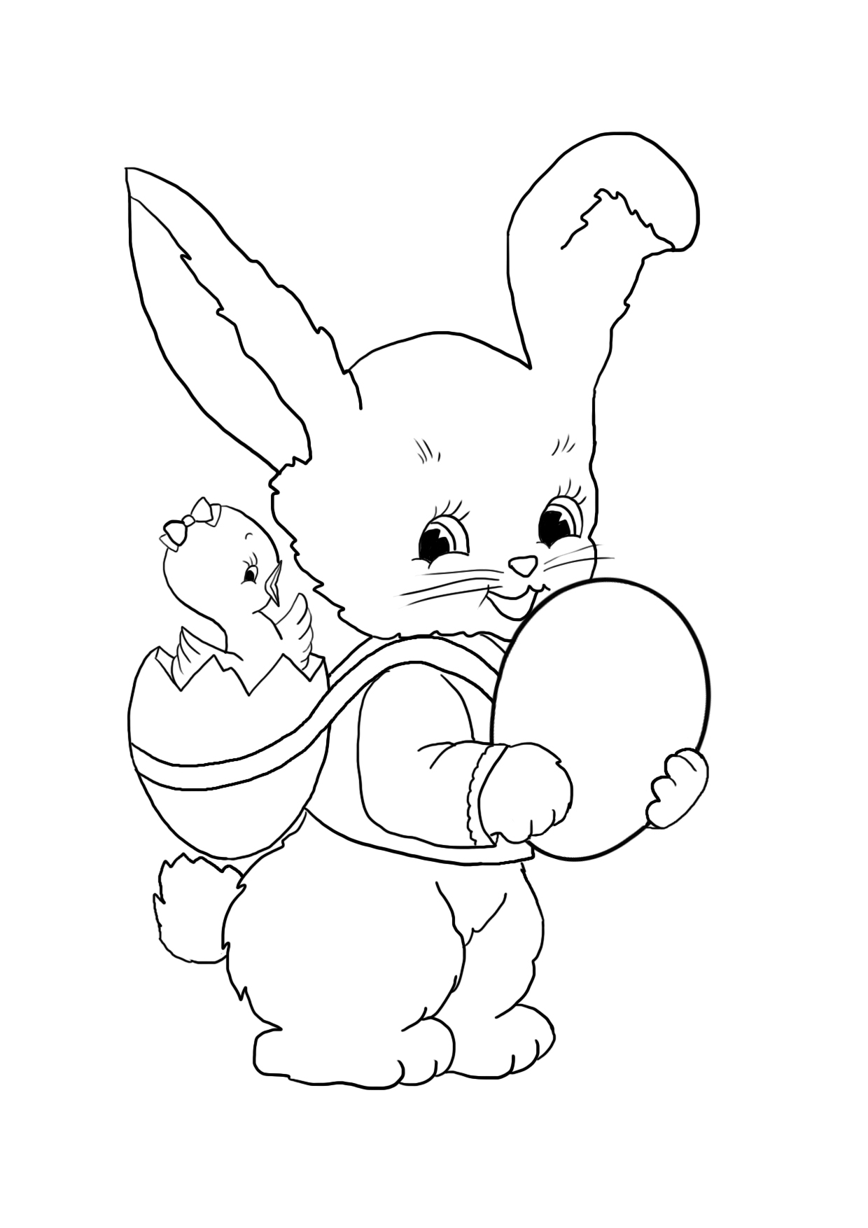 Printable Free Easter Coloring Pages