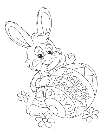 Free Downloadable Easter Coloring Pages