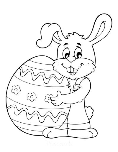 Printable Easter Coloring Pages for Children