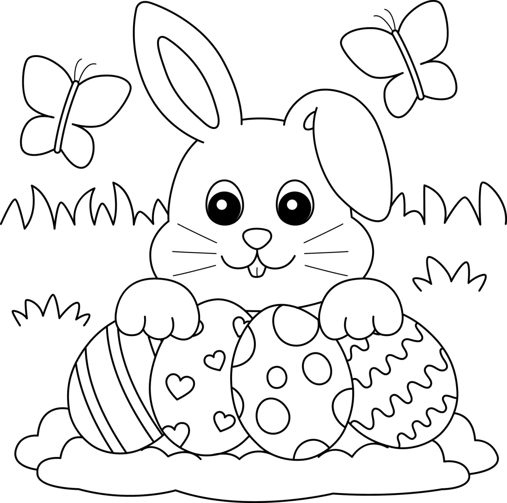 Printable Easter Coloring Pages