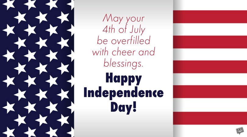 4th july greetings messages