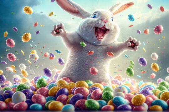 happy easter bunny pics funny