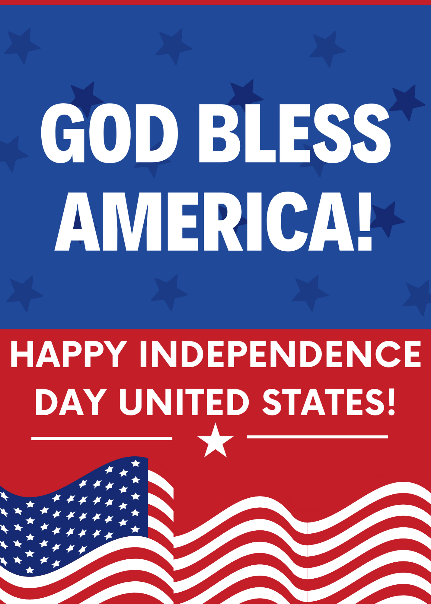 God Bless America Independence Day