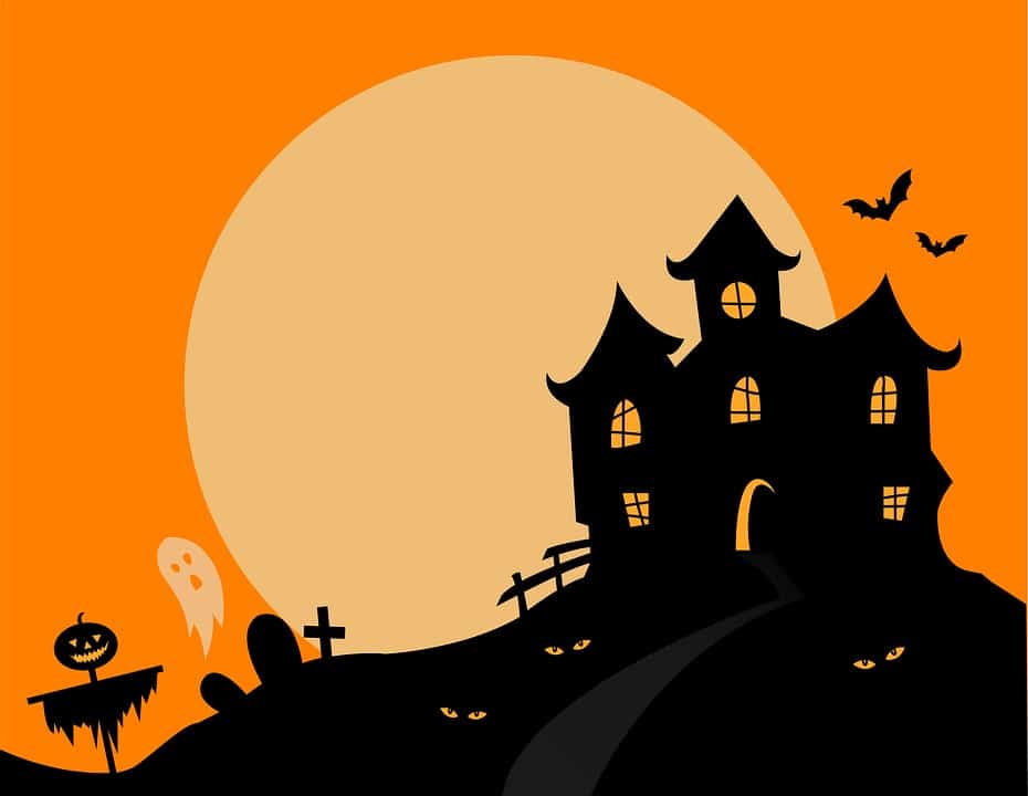 Scary Halloween Haunted House Images