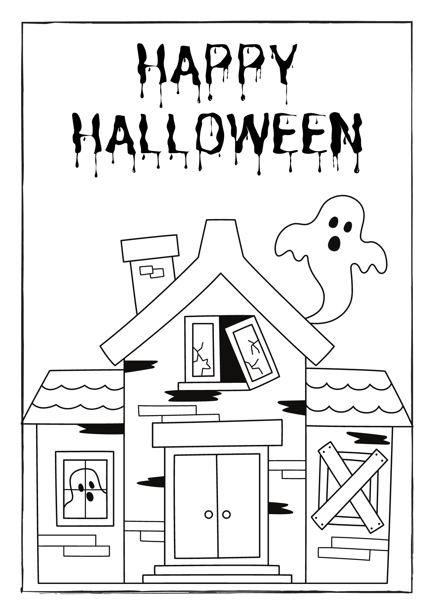  free online halloween coloring pages