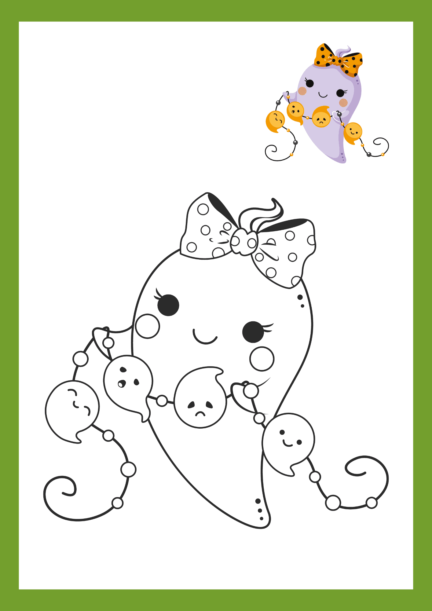 cute halloween coloring pages pdf