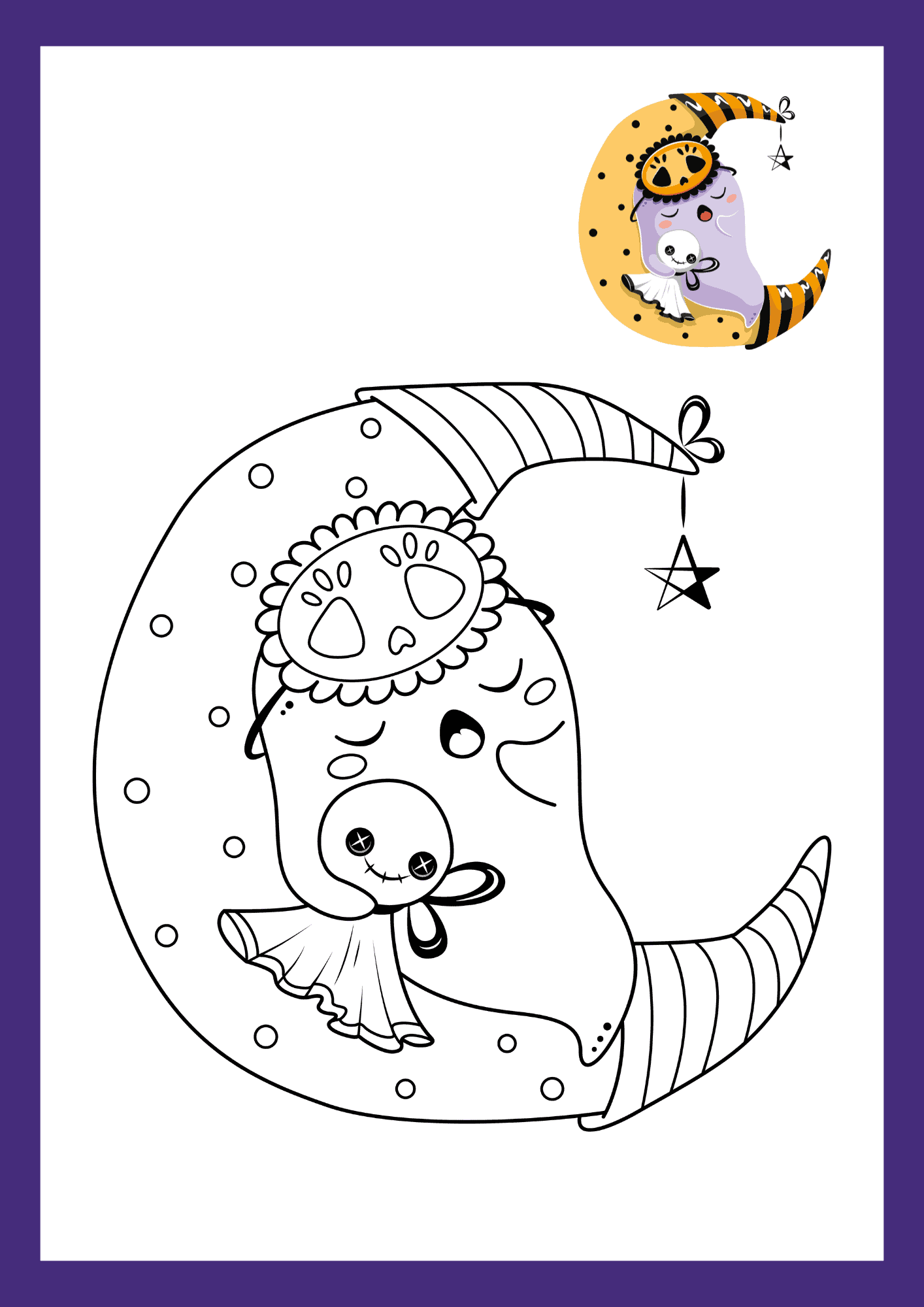 cute halloween coloring pages free printable