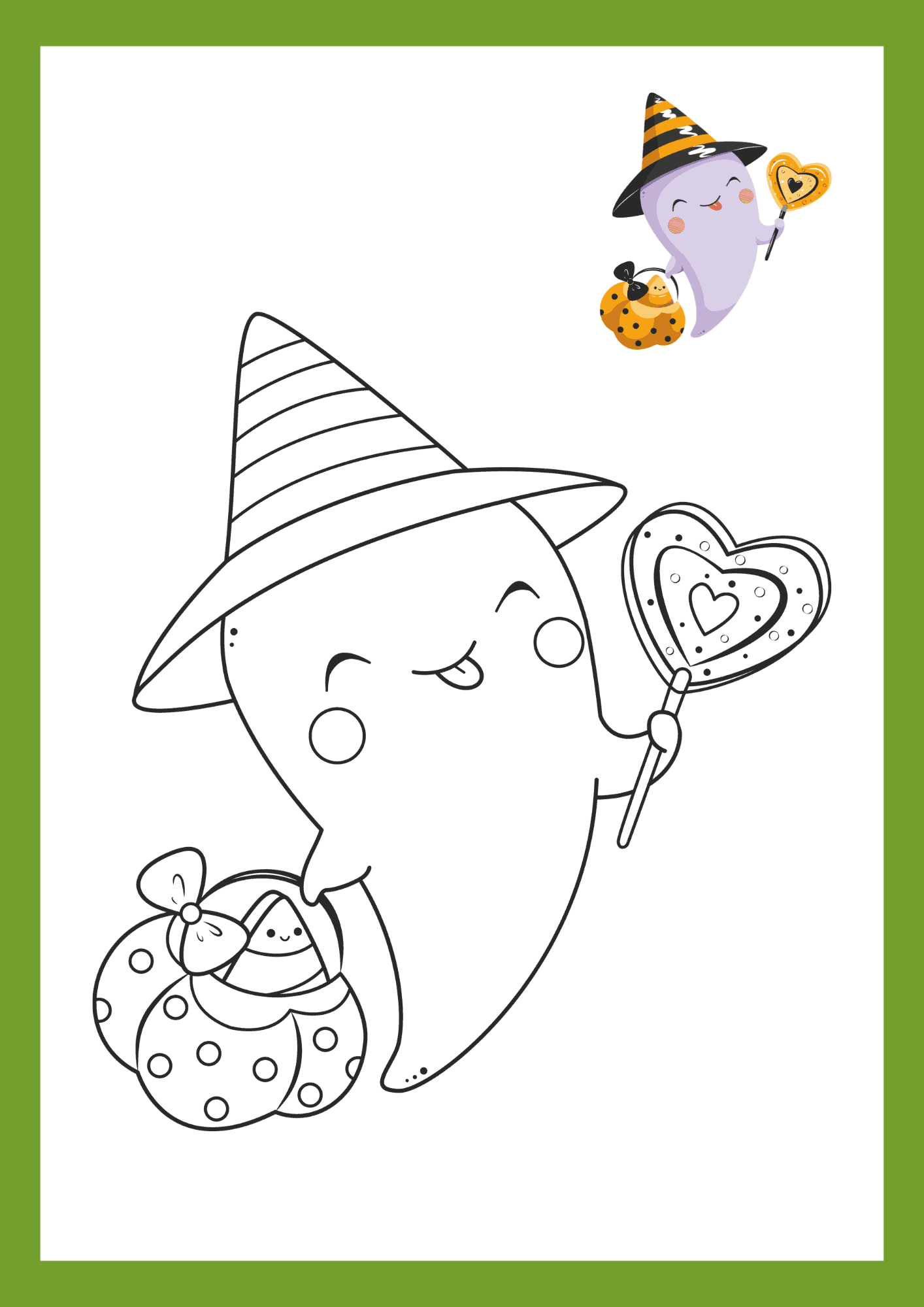 cute halloween coloring pages to print
