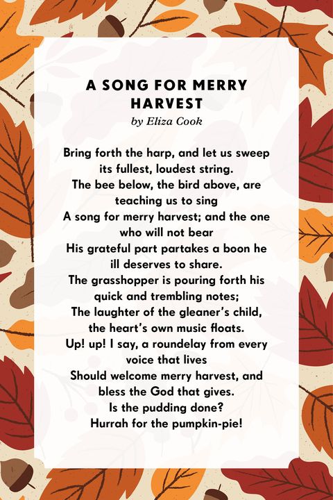 thanksgiving day poems