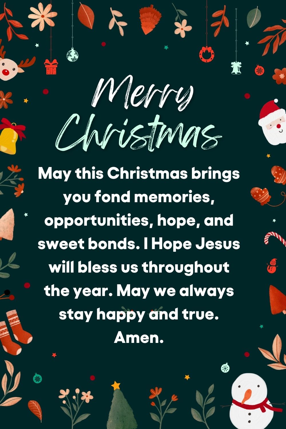 Merry Christmas Messages For Family