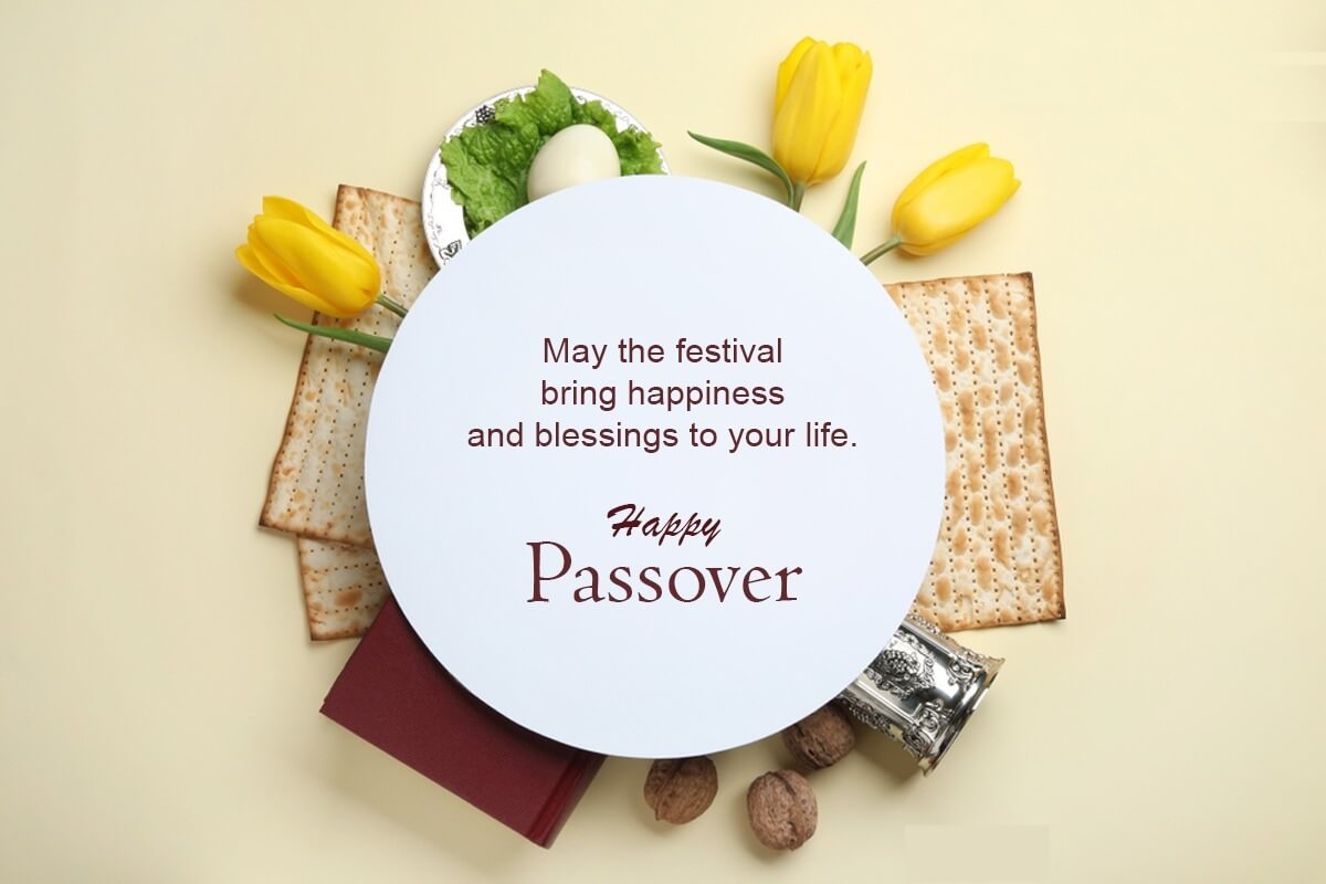 Happy Passover Greeting Image For Family