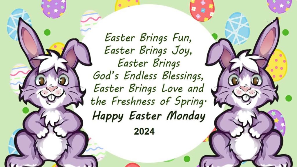 happy easter monday greetings