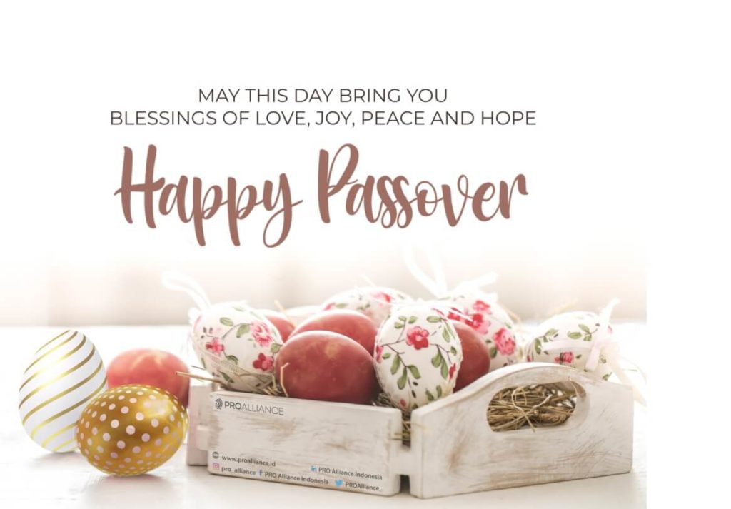 happy passover greeting 2024