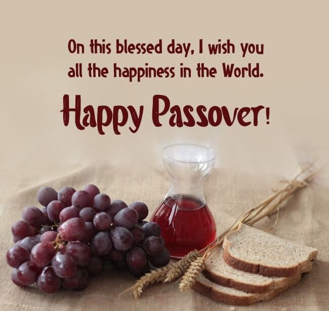 happy passover greeting for facebook