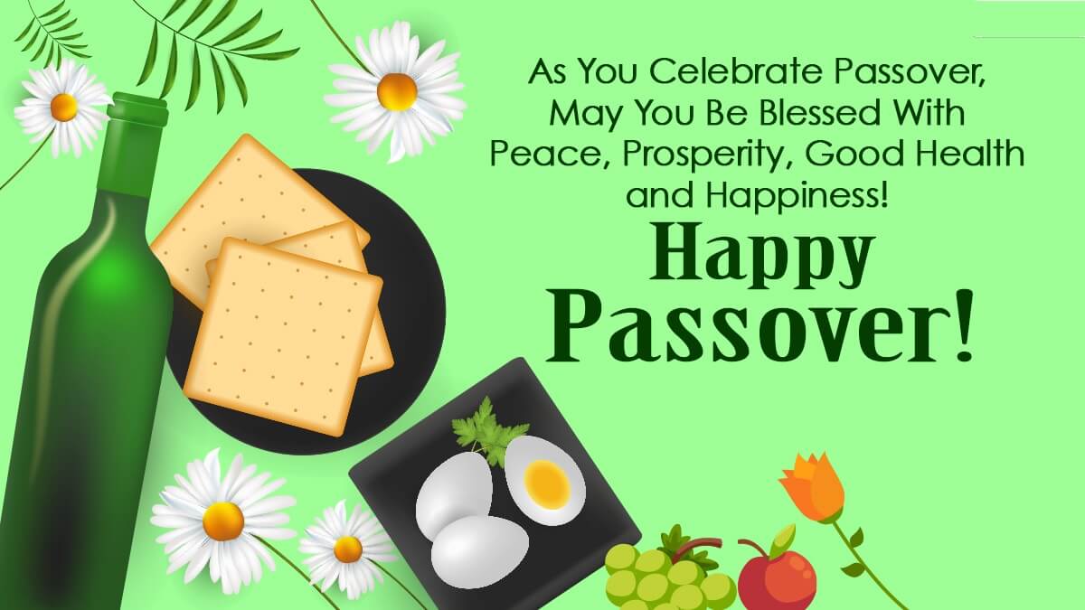 happy passover greeting images 2024