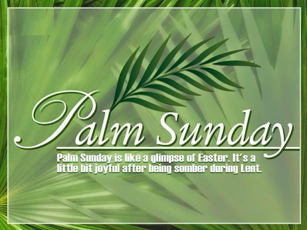 inspirational palm sunday quotes