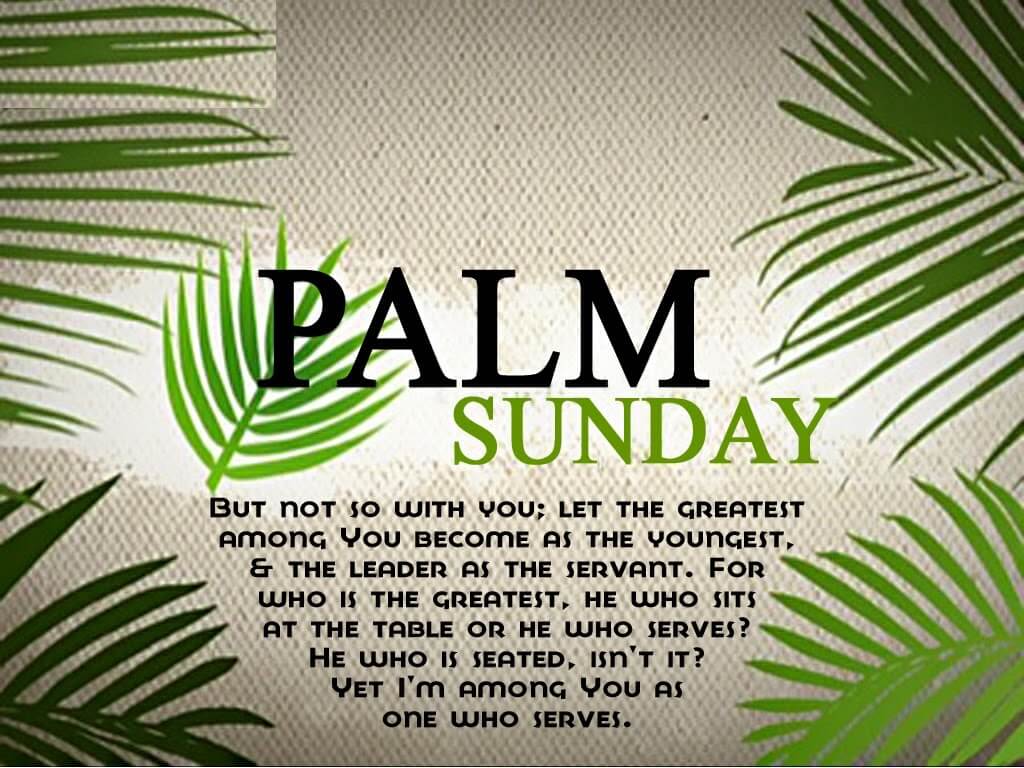 palm sunday quotes with pictures